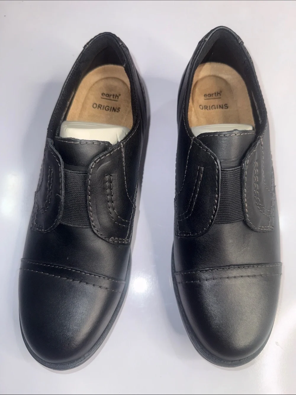 Earth Origins Black Slip-On Casual Loafers Soze 7,5